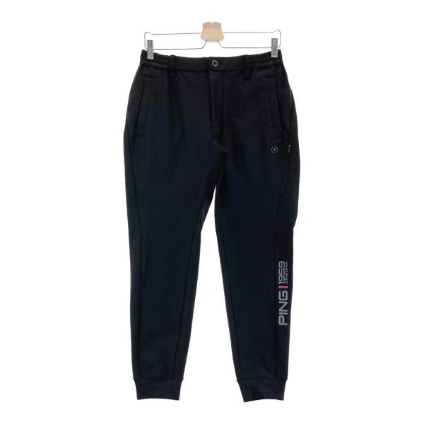 新品未使用　PING　GOLF　ストレッチ　ジョガーパンツ　イージーパンツ PING ピン ストレッチジョガーパンツ ブラック系 M ゴルフウェア