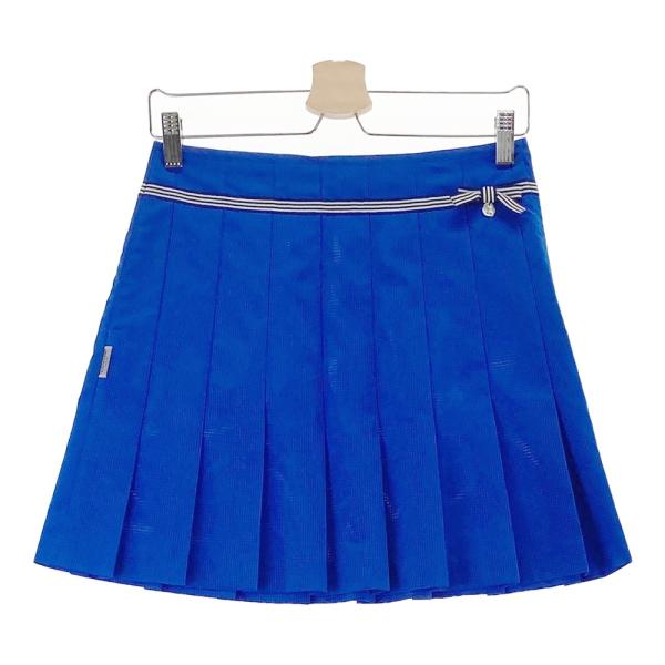 【新品】ランバンスポール スカート(36) サイズ：36 LANVIN SPORT ランバン スポール スカート 総柄 ブルー系