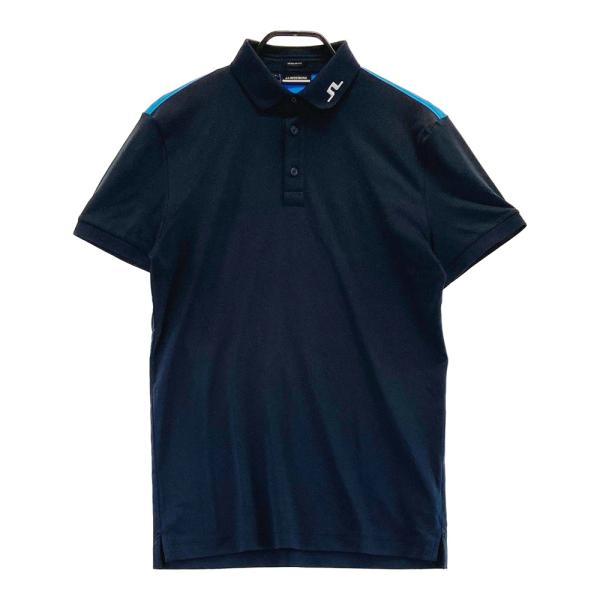 J.LINDEBERG ジェイリンドバーグ 071-28442 半袖ポロシャツ ネイビー系
