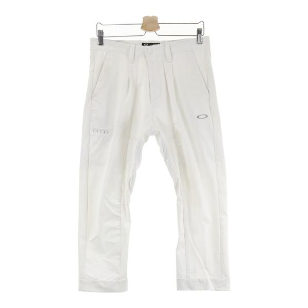 オークリー◇ゴルフ ストレッチ パンツ◇オフホワイト サイズ36 OAKLEY オークリー FOA403505 裏地付 ストレッチクロップドパンツ
