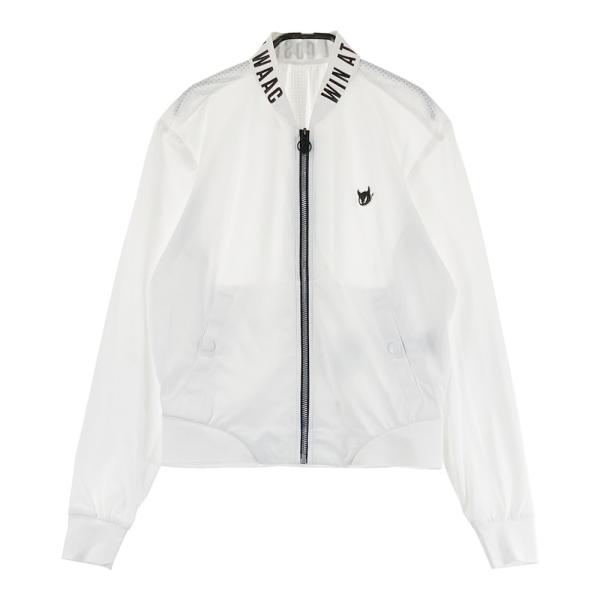 WAAC レディース ジャケット ホワイト WAAC ワック 2025年モデル 冷感接触 ジップジャケット ホワイト系 XS