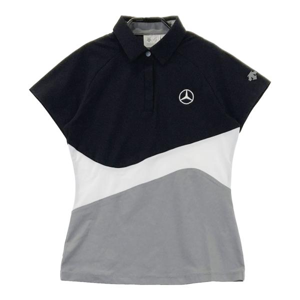 DESCENTE GOLF デサントゴルフ ×メルセデスベンツ 半袖ポロシャツ
