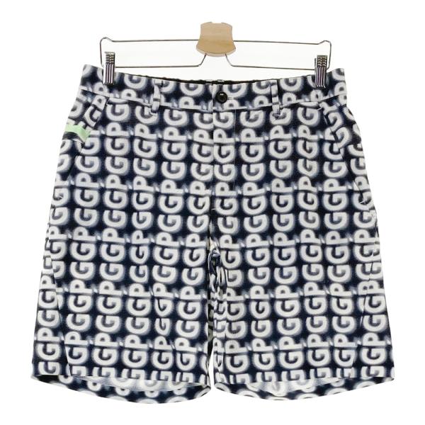 今季　パーリーゲイツ　ゴルフハーフパンツ PEARLY GATES パーリーゲイツ ハーフパンツ ネイビー 織生地