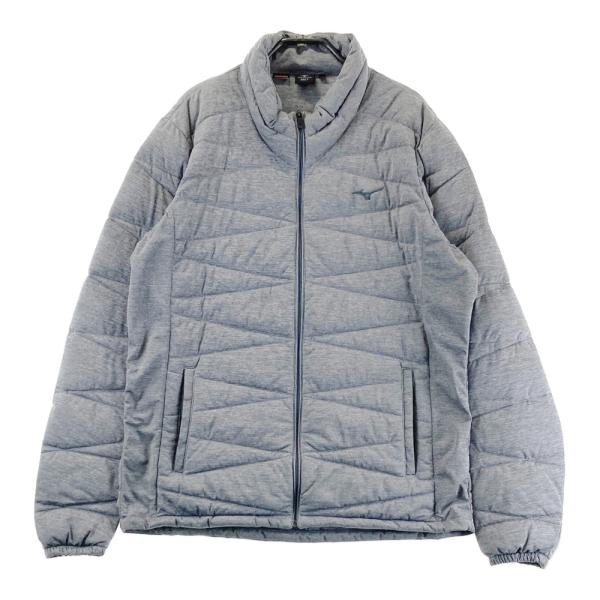 MIZUNO GOLF ミズノゴルフ 中綿ジップジャケット ブレスサーモ グレー