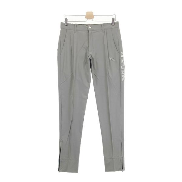 1PIU1UGUALE3 GOLF GRP100 ストレッチ ロングパンツ 裾ジップ グレー系