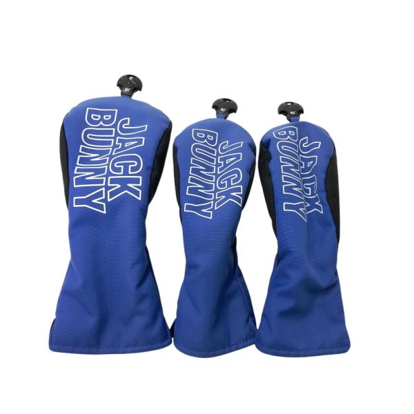 JACK BUNNY ジャックバニー ヘッドカバー 3点セット ブルー系 FW