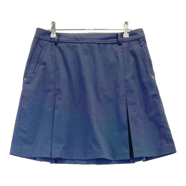 未使用　LANVIN SPORT ゴルフウェア　スカート　ネイビー　42 LANVIN SPORT ランバン スポール ストレッチスカート パープル系 40