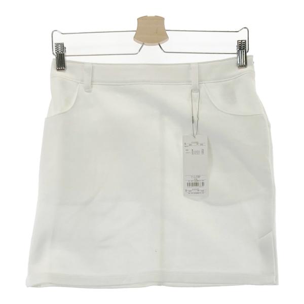 ZOY ゾーイゴルフ レディーススカート ホワイト 新品】ZOY ゾーイ ストレッチスカート ホワイト系 38 ゴルフウェア