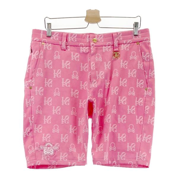 MARK&LONA マークアンドロナ 2025年 ハーフパンツ モノグラム ピンク系