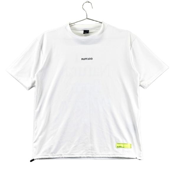RUFFLOG ラフロッグ ハイネック半袖Tシャツ ホワイト系 XL ゴルフ