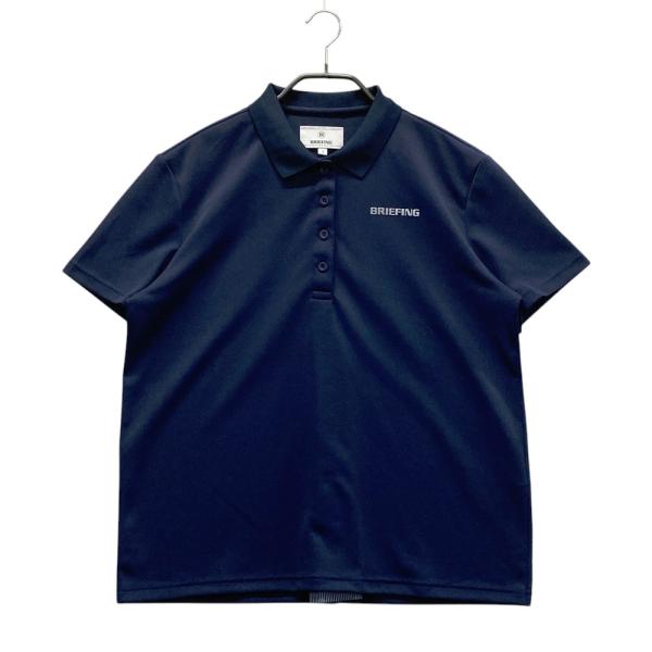ブリーフィング ゴルフ ポロシャツ ネイビー カモフラ サイズS 1円