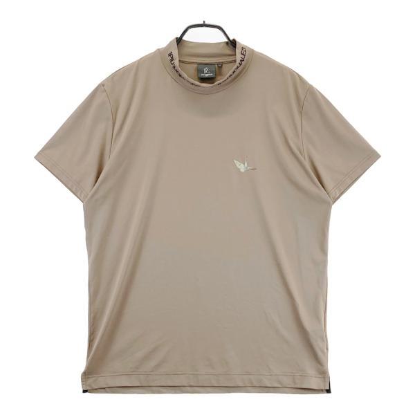 1PIU1UGUALE3 GOLF GRT050 ハイネック 半袖Tシャツ ブラウン系 6