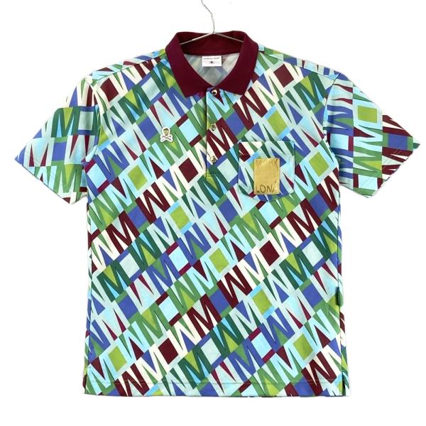 MARK&LONA マークアンドロナ 2023年モデル 半袖ポロシャツ 総柄