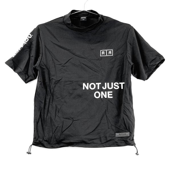 RUFFLOG ラフロッグ 2023年 半袖モックネックTシャツ メッシュ