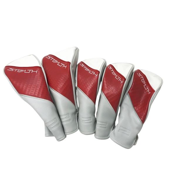 TAYLOR MADE テーラーメイド ステルス2 ヘッドカバー 5点セット グレー