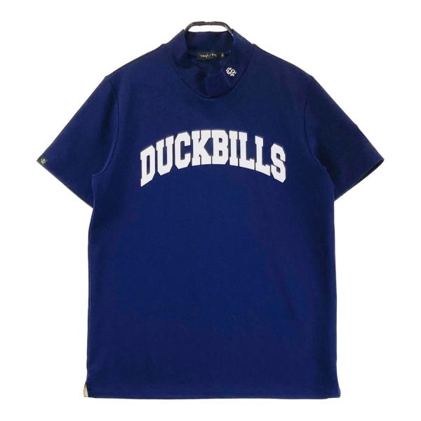 【新品未使用品】Rough & Swell モックネック ネイビー サイズМ ROUGH&SWELL ラフアンドスウェル 2023年 半袖モックネックTシャツ