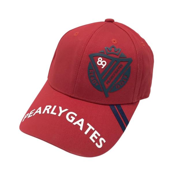 PEARLY GATES パーリーゲイツ キャップ レッド系 FR ゴルフウェア