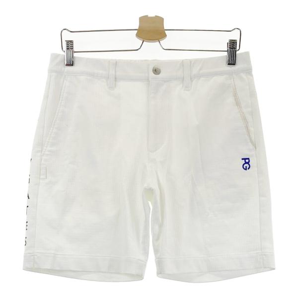 美品　2023年モデル　パーリーゲイツ　メンズハーフパンツ　4 ベージュ 美品 2023年モデル パーリーゲイツ メンズハーフパンツ 4 ベージュ