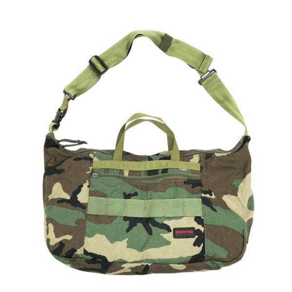【新品未使用】ブリーフィング BRIEFING カートバッグ　カモフラージュ迷彩 BRIEFING ブリーフィング 迷彩柄カートバッグ ブリーフィング カート