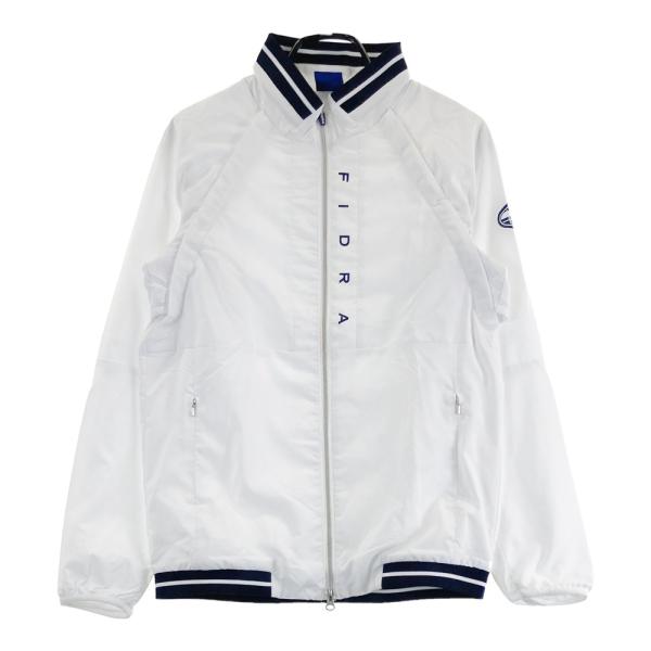 FIDRA フィドラ 2WAY ジップジャケット ホワイト系 M ゴルフウェア