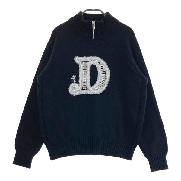 DANCE WITH DRAGON ダンスウィズドラゴン ハーフジップ ニット