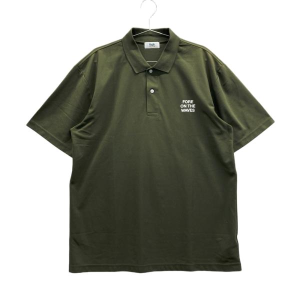 【完売品】Pacific GOLF CLUB ストライプポロシャツ PACIFIC GOLF CLUB パシフィック ゴルフクラブ 半袖ポロシャツ カーキ