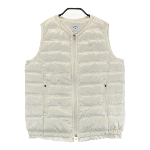 Callaway レディース キルティング ベスト L ホワイト CALLAWAY SELECT