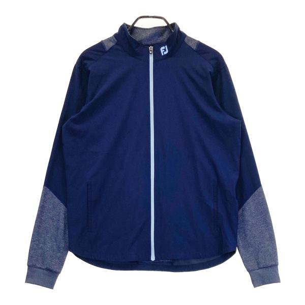 FOOT JOY フットジョイ ジップジャケット ネイビー系 L ゴルフウェア
