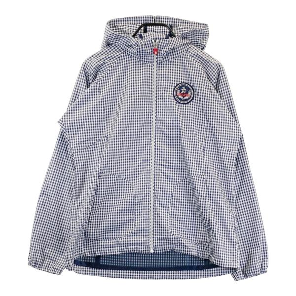 MUNSING WEAR マンシングウェア ジップジャケット パーカー チェック柄