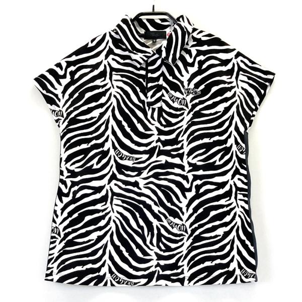 DANCE WITH DRAGON ダンスウィズドラゴン ; 半袖ポロシャツ アニマル柄