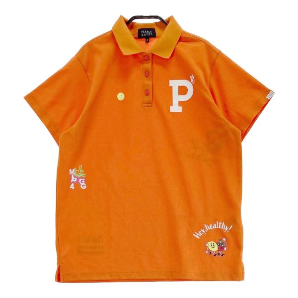 PEARLY GATES パーリーゲイツ 2025年モデル 半袖ポロシャツ ニコちゃん