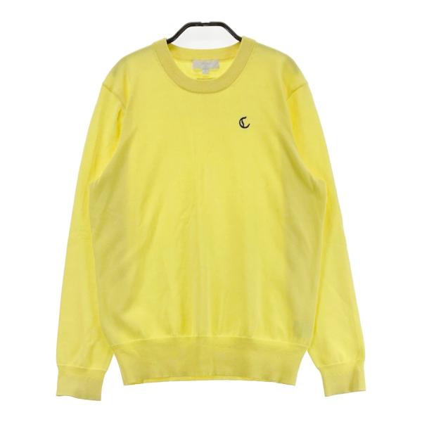 キャロウェイ　Callaway 長袖　ニット　セーター 刺繍ロゴ　ウール混　M Callaway（キャロウェイ） ゴルフウェア 長袖 セーター 秋 冬 クルー