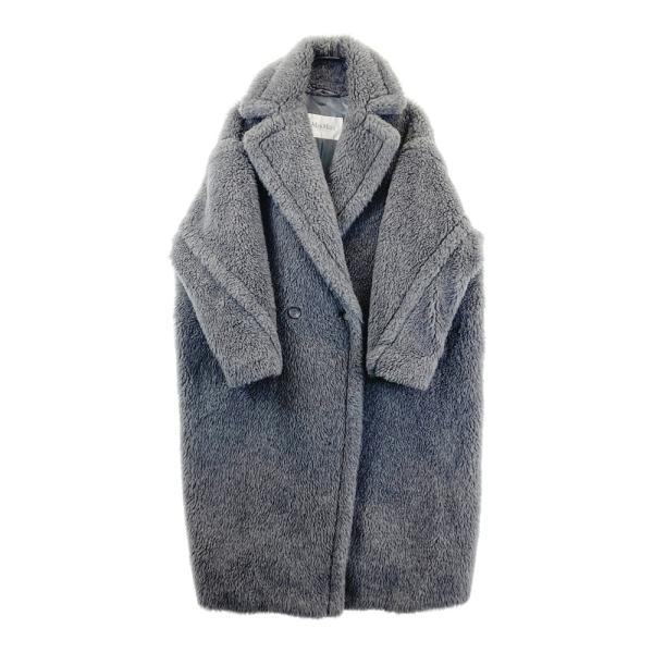MAX MARA マックスマーラ テディベアコート グレー系 XS レディース