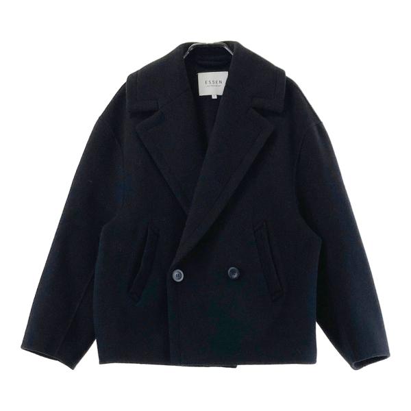LAUTREAMONT ロートレアモン ピーコート ESSEN ブラック系 36