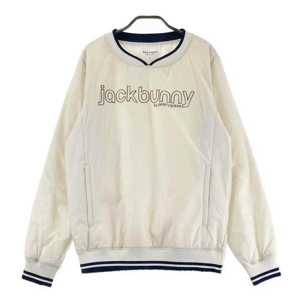 JACK BUNNY ジャックバニー 中綿プルオーバー ホワイト系 4 ゴルフ