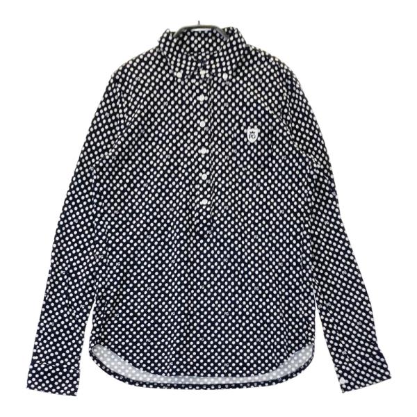 PEARLY GATES パーリーゲイツ 長袖ポロシャツ ボタンダウン ロゴ