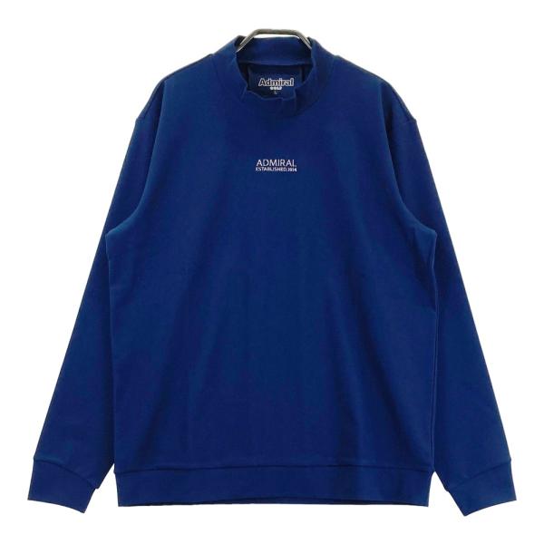 ADMIRAL アドミラル 2024年モデル モックネック 長袖Tシャツ ネイビー