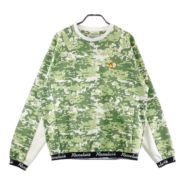 RUSSELUNO ラッセルノ スウェット デジカモ グリーン系 7 ゴルフウェア