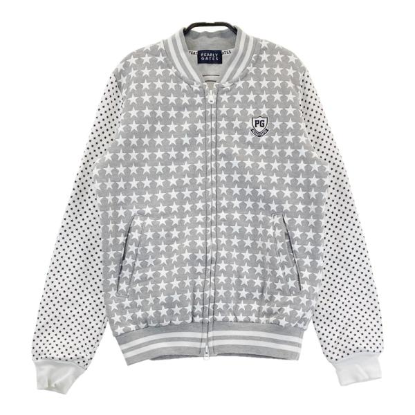 美品　パーリーゲイツ　フリース　ジャケット　ハーフジップ　グレー　M〜L相当　4 Amazon | [パーリーゲイツ] メンズ ブルゾン TEXBRID 36Gブロック×46G