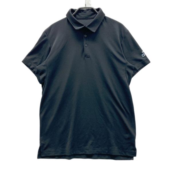 ADIDAS GOLF アディダスゴルフ 半袖ポロシャツ ブラック系 L ゴルフ