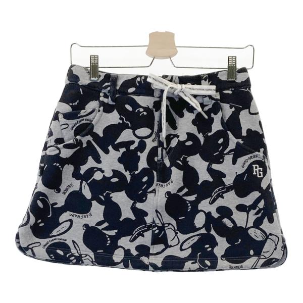 PEARLY GATES パーリーゲイツ ×PEANUTS ; 裏起毛 スウェットスカート