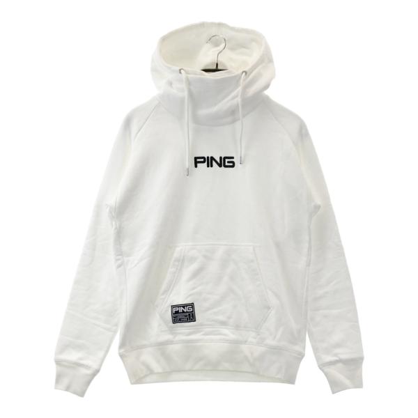 PING ピン スウェットパーカー ホワイト系 S ゴルフウェア レディース