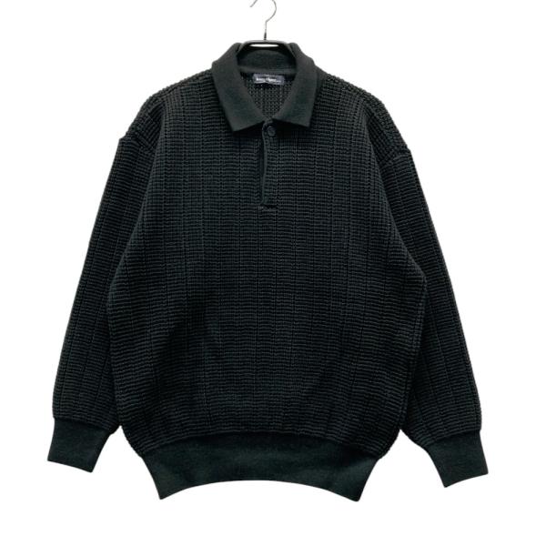 ISSEY MIYAKE MEN ポロシャツ　筆タグ 襟付き ニットセーター ISSEY MIYAKE イッセイミヤケ 筆タグ ニット ポロシャツ セーター