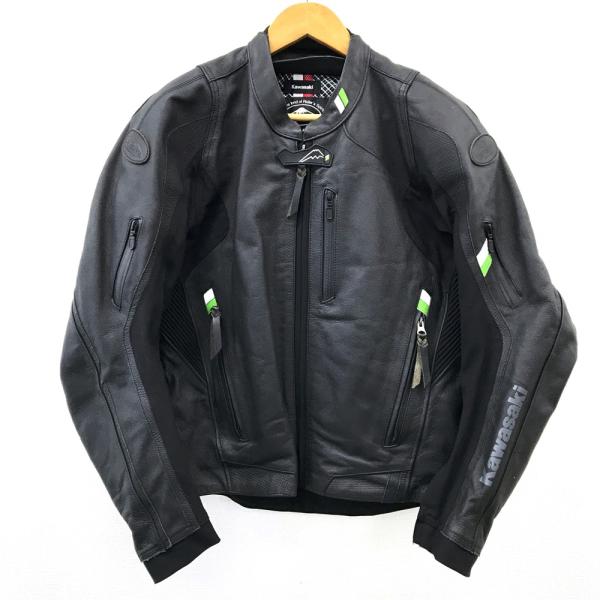 KUSHITANI Kawasaki レザージャケット stst-used_1-240101570028