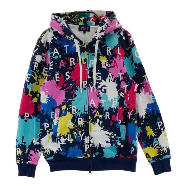 PEARLY GATES パーリーゲイツ ; 裏起毛 スウェット ジップパーカー