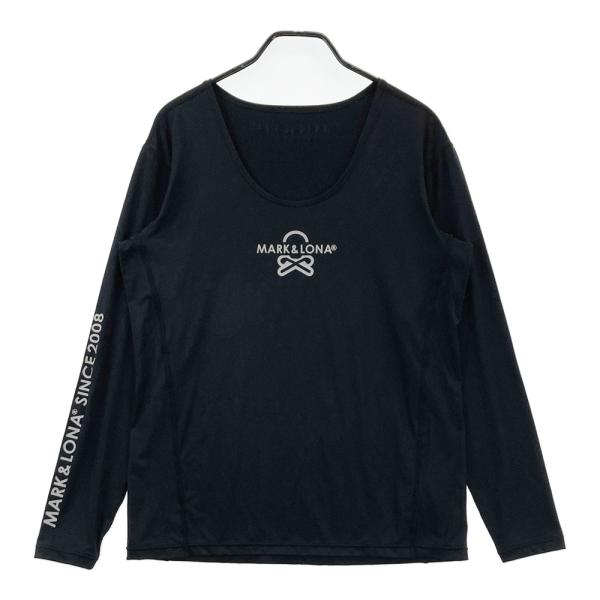 MARK&LONA マークアンドロナ 2025年 Uネック 長袖Tシャツ ブラック系