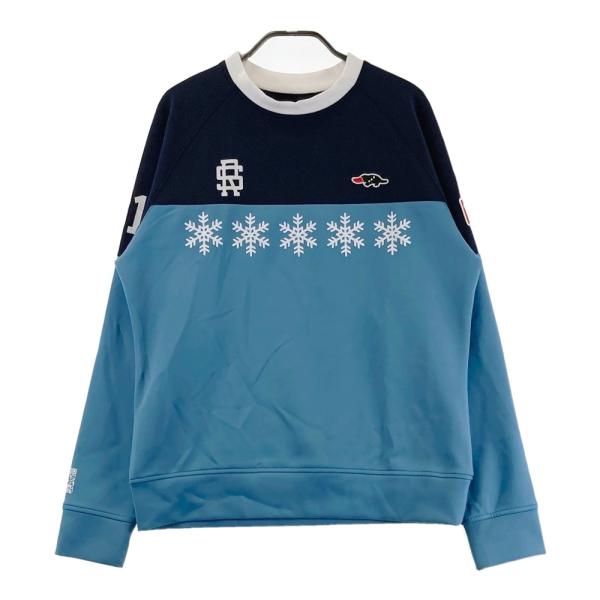 ラフ＆スウェル　ゴルフ　スウェット　ネイビー　Ｌサイズ　新品未使用 ラフ&スウェル（rough&swell） 【超美品】ラフアンドスウェル