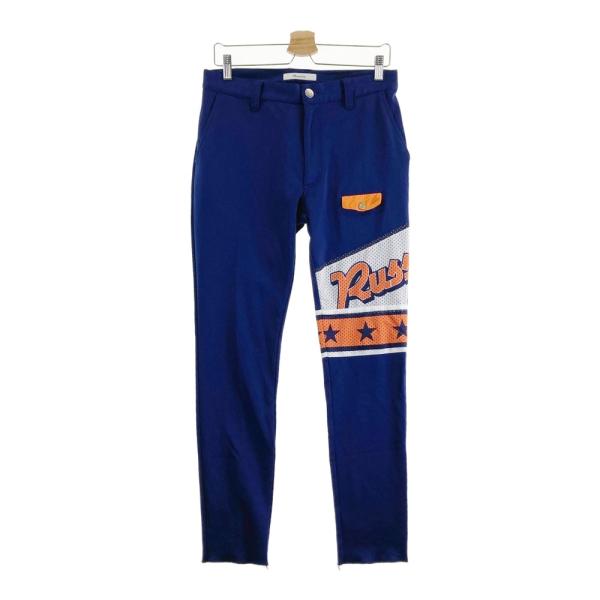 新品 ラッセルノ ゴルフ RSG ロゴ ジャージ ロングパンツ ネイビー XL RUSSELUNO ラッセルノ ロングパンツ ネイビー系 4 ゴルフウェア メンズ