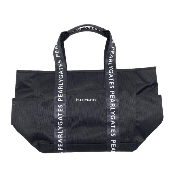 美品　PEARLY GATES　ロッカーバッグ　 トートバッグ　大容量　黒 PEARLY GATES（パーリーゲイツ） ロッカーバッグ : PEARLY GATES by