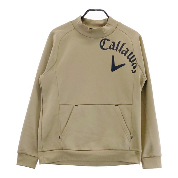 CALLAWAY キャロウェイ ハイネック スウェットトレーナー ベージュ系 M